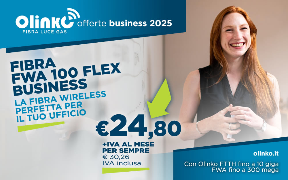 La fibra wireless per il tuo ufficio!